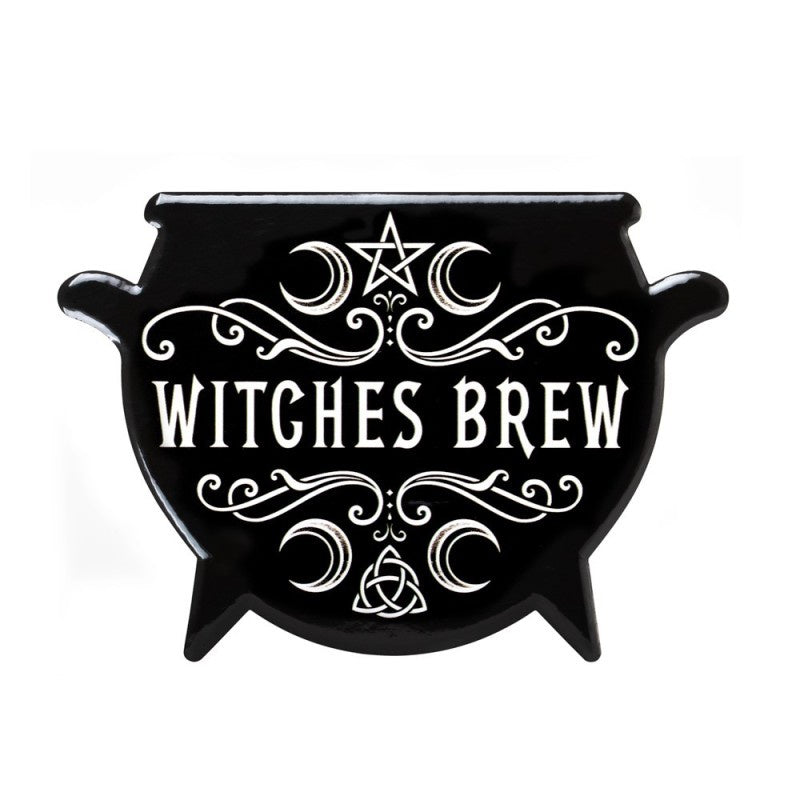 ALCHEMY - Witches Brew Cauldron Ceramic Coaster