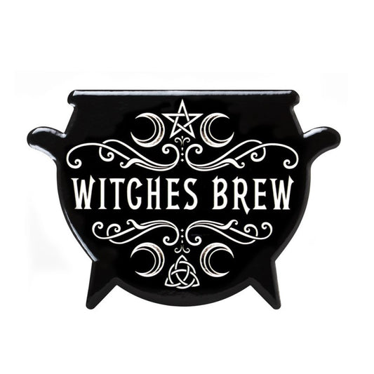 ALCHEMY - Witches Brew Cauldron Ceramic Coaster