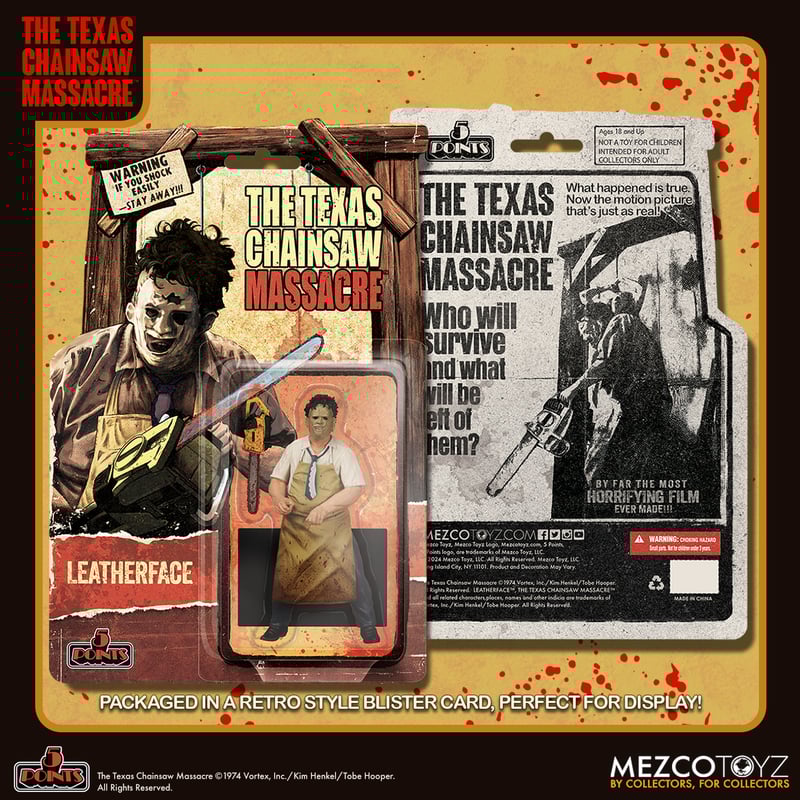 TEXAS CHAINSAW MASSACRE - Leatherface (1974) 5 Points Figure