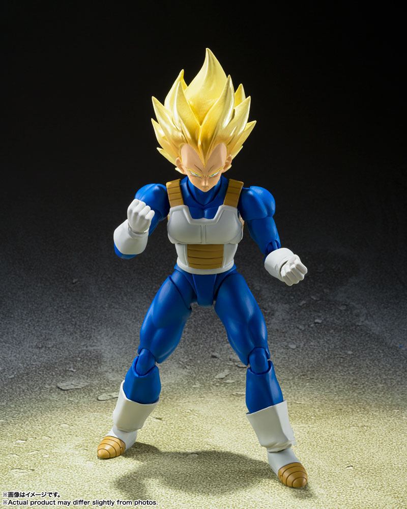 DRAGON BALL Z - Super Saiyan Vegeta (Awakened Super Saiyan Blood) S.H. Figuarts Action Figure