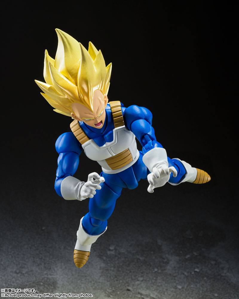 DRAGON BALL Z - Super Saiyan Vegeta (Awakened Super Saiyan Blood) S.H. Figuarts Action Figure