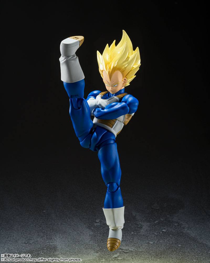 DRAGON BALL Z - Super Saiyan Vegeta (Awakened Super Saiyan Blood) S.H. Figuarts Action Figure