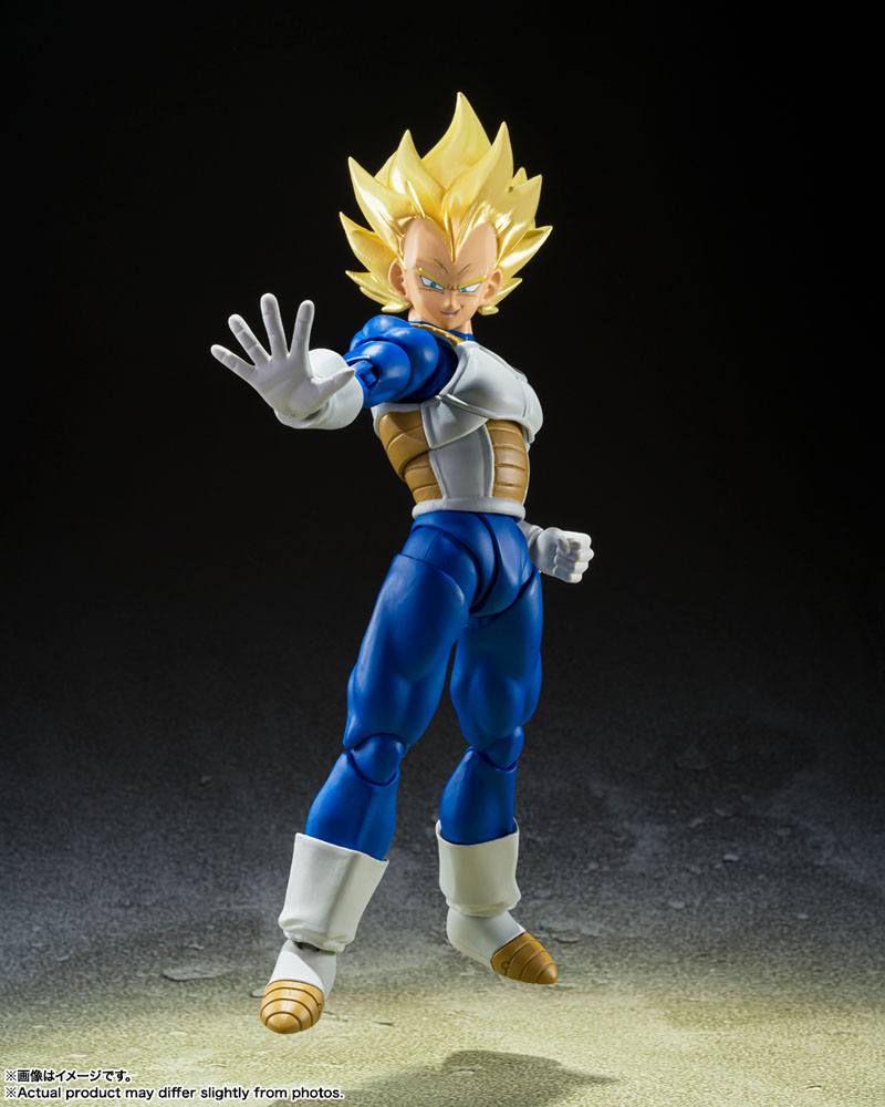 DRAGON BALL Z - Super Saiyan Vegeta (Awakened Super Saiyan Blood) S.H. Figuarts Action Figure