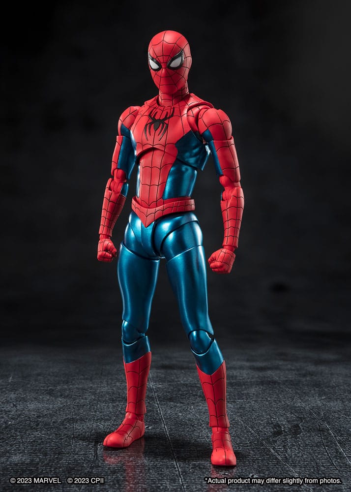 MARVEL : SPIDER-MAN : NO WAY HOME - Spider-Man New Red & Blue Suit S.H. Figuarts Figure