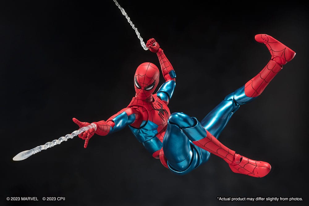 MARVEL : SPIDER-MAN : NO WAY HOME - Spider-Man New Red & Blue Suit S.H. Figuarts Figure