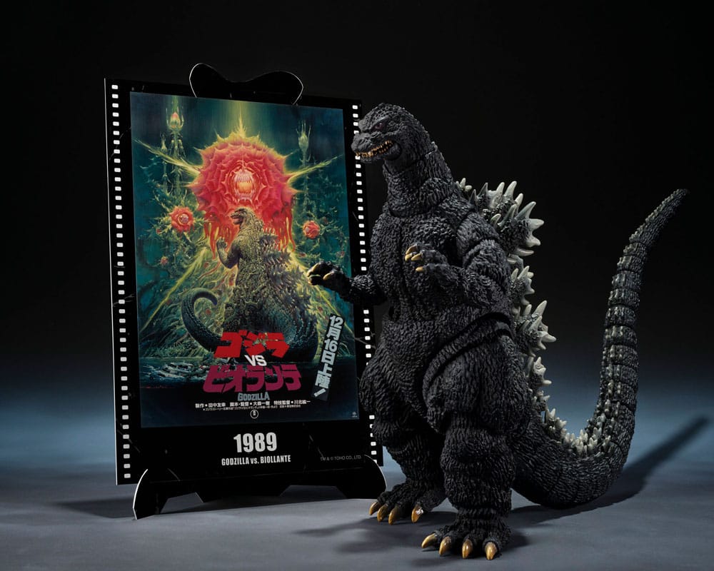 GODZILLA (1989) - Godzilla Vs. Biollante Movie Graphic Plus S.H. Figuarts Monster Arts Action Figure