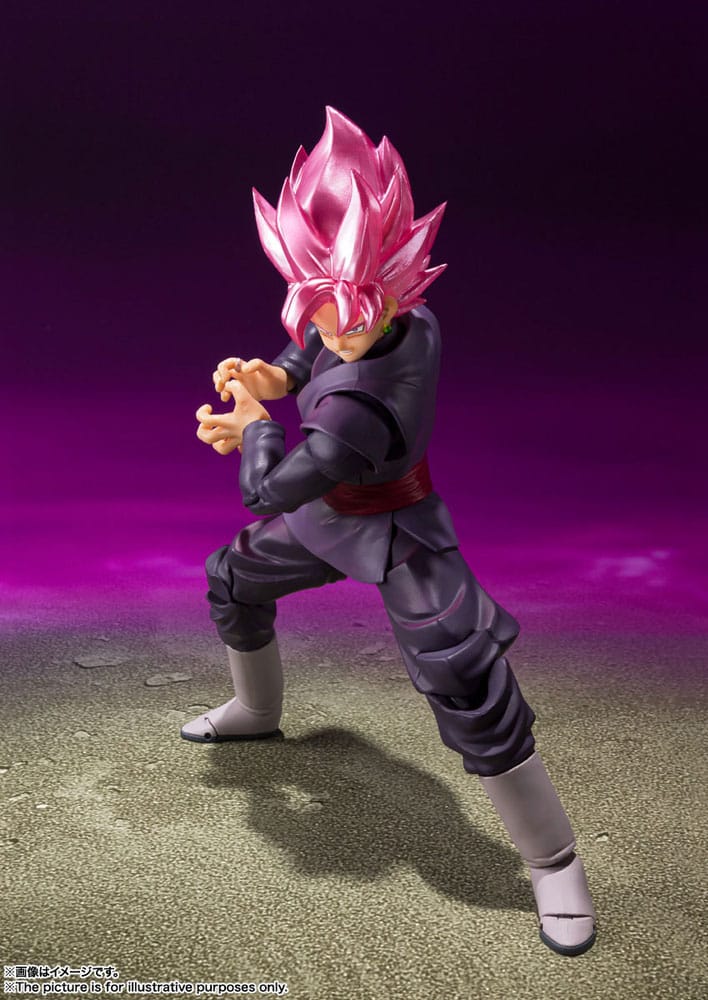 DRAGON BALL SUPER - Goku Black Super Saiyan Rose S.H. Figuarts Figure