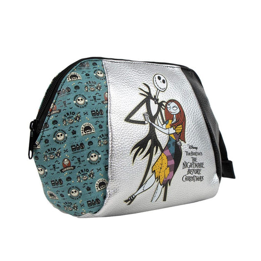NIGHTMARE BEFORE CHRISTMAS - Jack & Sally Patchwork Make Up Bag