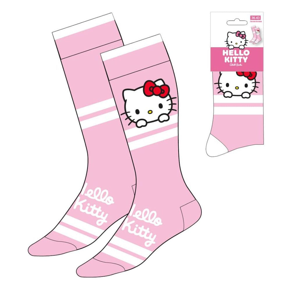 SANRIO - 3.5-8.5/9 Hello Kitty Stripes Socks