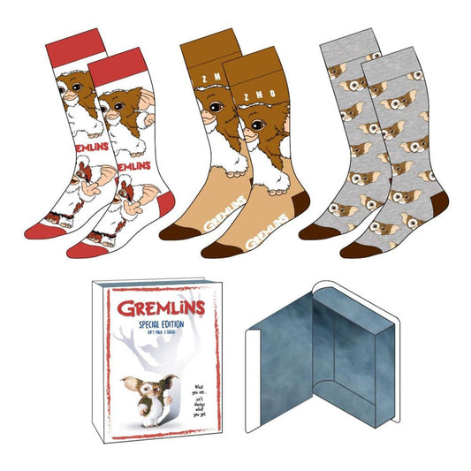GREMLINS - 3.5-8.5/9 Socks 3-Pack
