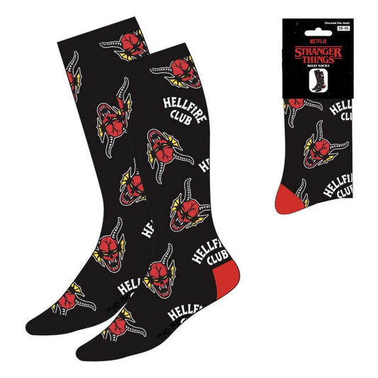 STRANGER THINGS - Hellfire Club All Over Print Socks [38-45]