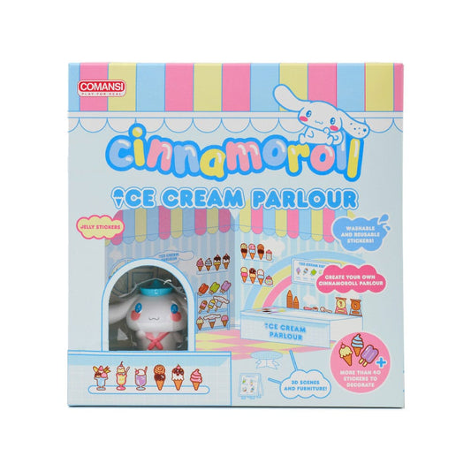 SANRIO : CINNAMOROLL - Ice Cream Parlour Stickers & Mini Figure