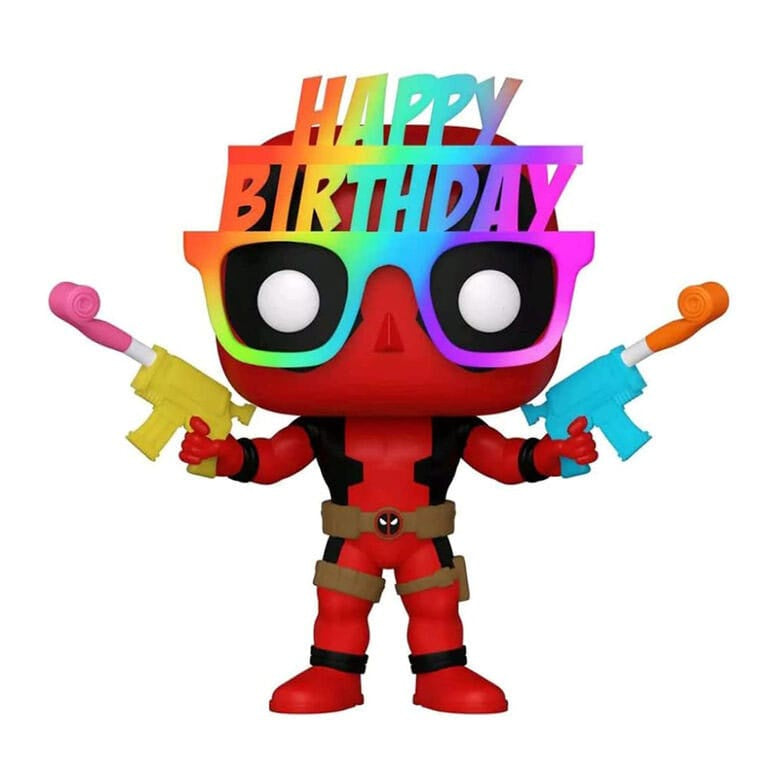 MARVEL : DEADPOOL - Birthday Glasses Deadpool #783 Funko Pop!