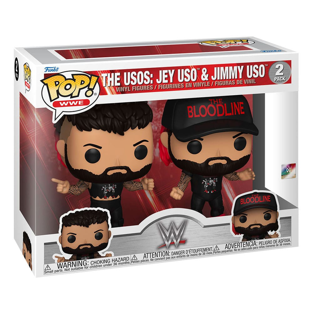 WWE -  Uso Brothers Funko Pop! 2-Pack