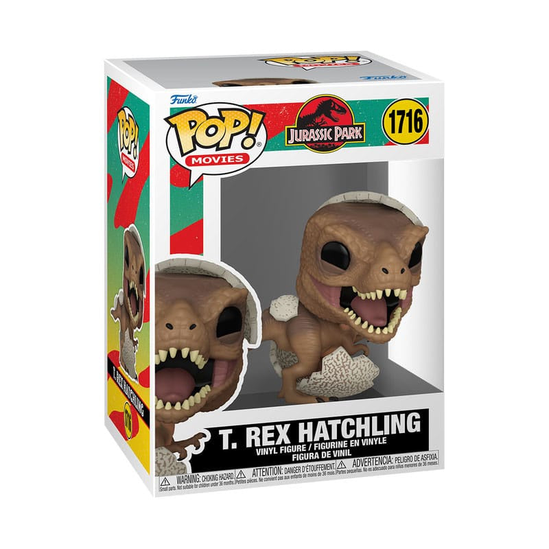 JURASSIC PARK - T. Rex Hatchling #1716 Funko Pop!