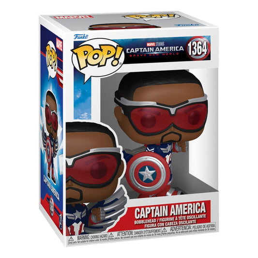 MARVEL : CAPTAIN AMERICA : BRAVE NEW WORLD - Captain America #1364 Funko Pop!