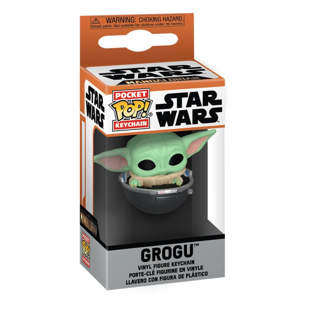 STAR WARS : MANDALORIAN - Grogu Funko Pocket Pop! Keychain