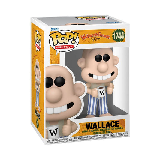 WALLACE & GROMIT - Wallace (Pyjamas) #1744 Funko Pop!