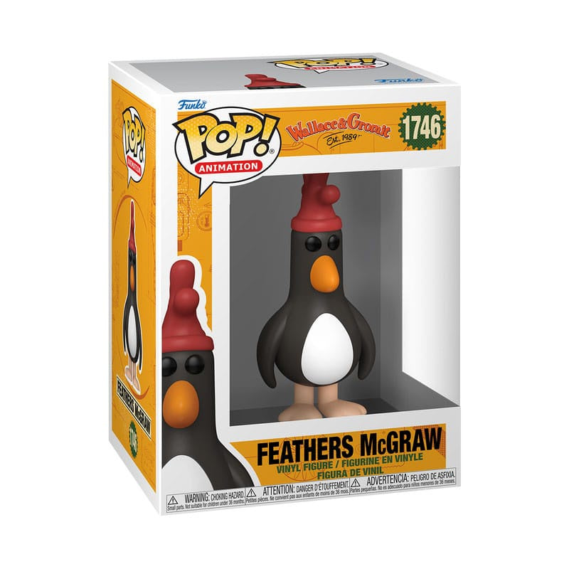 WALLACE & GROMIT - Feathers McGraw #1746 Funko Pop!