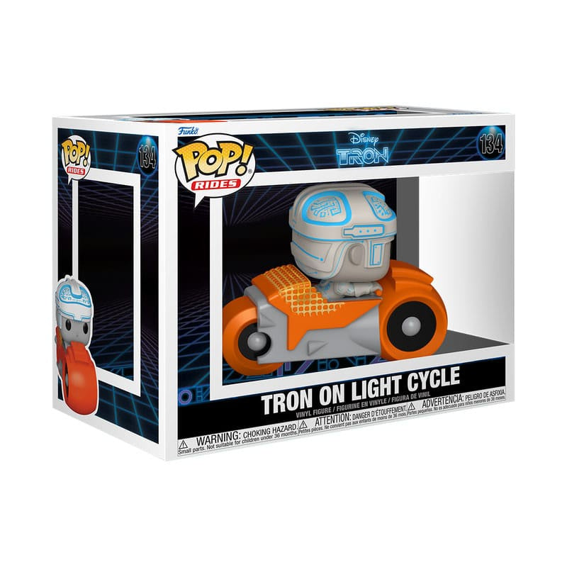 DISNEY : TRON - Tron On Light Cycle #134 Funko Pop! Rides