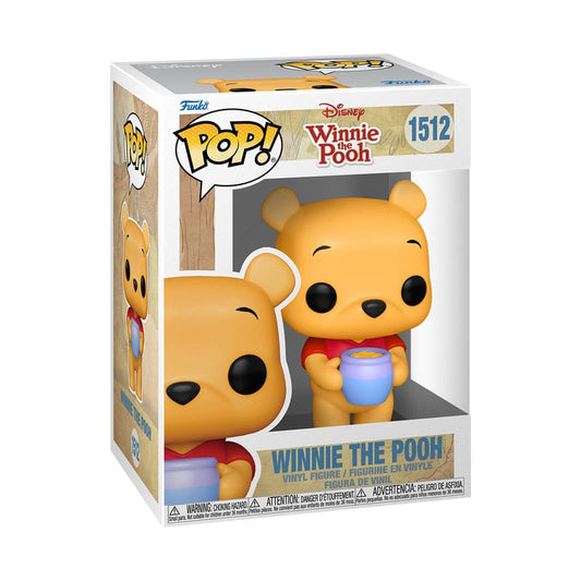 DISNEY : WINNIE THE POOH - Winnie The Pooh w/ Honeypot #1512 Funko Pop!