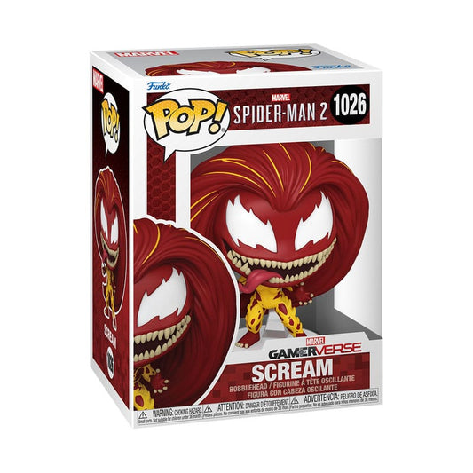 MARVEL : SPIDER-MAN 2 - Scream #1026 Funko Pop!