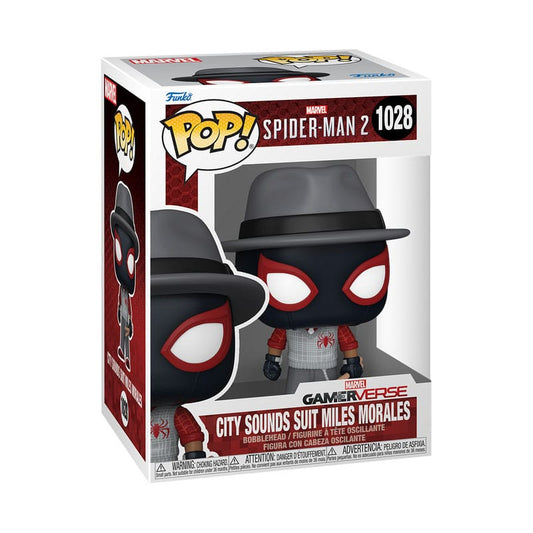 MARVEL : SPIDER-MAN 2 - City Sounds Suit Miles Morales #1028 Funko Pop!