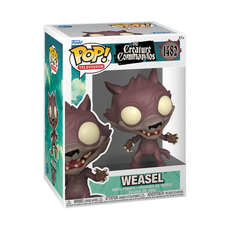 CREATURE COMMANDOS - Weasel #1482 Funko Pop!