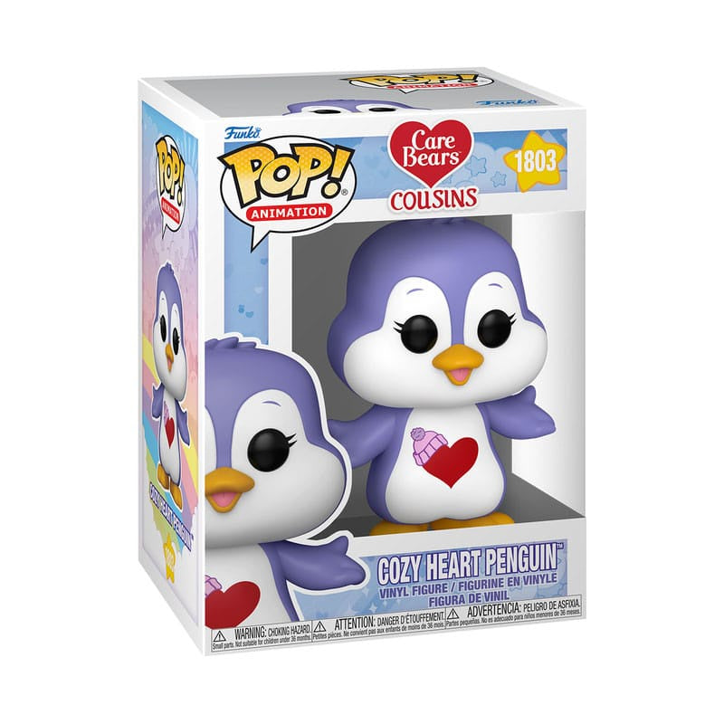 CARE BEARS : COUSINS - Cozy Heart Penguin #1803 Funko Pop!