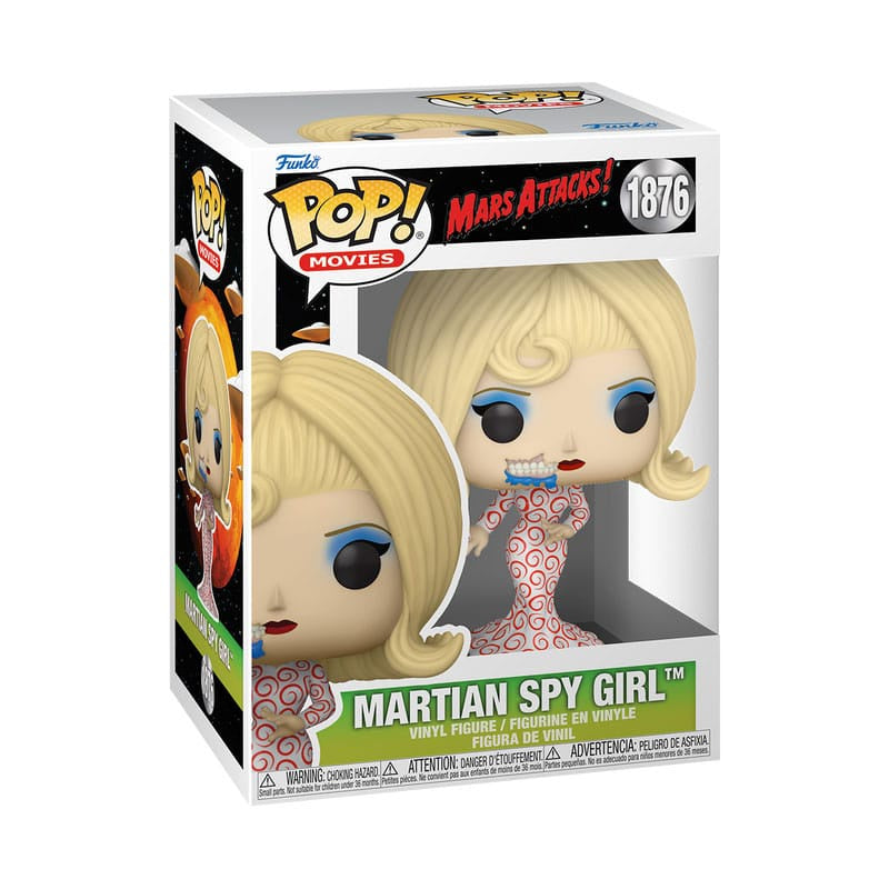 MARS ATTACKS! - Martian Spy Girl #1876 Funko Pop!