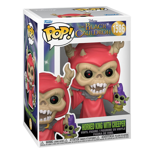 DISNEY: BLACK CAULDRON - Horned King with Creeper #1586 Funko Pop!