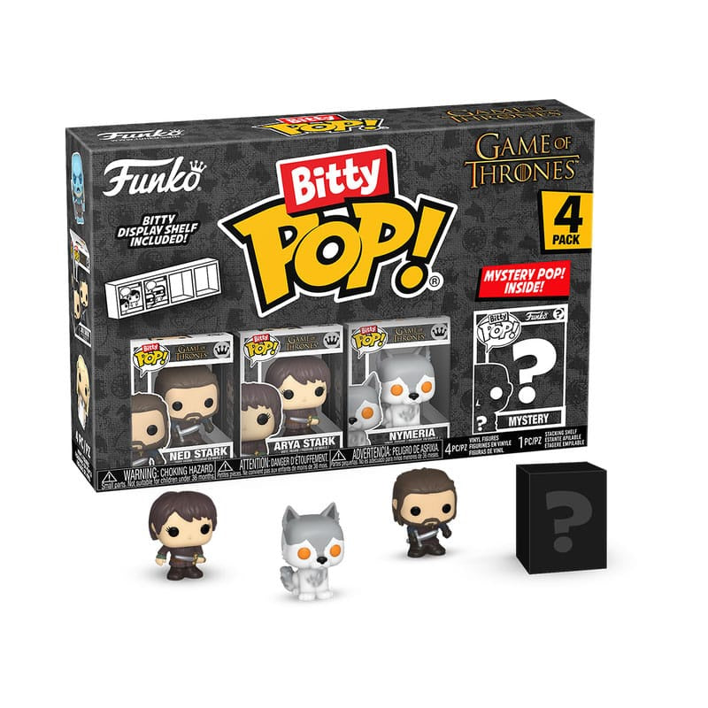 GAME OF THRONES - Ned Stark Funko Bitty Pop! 4 Pack