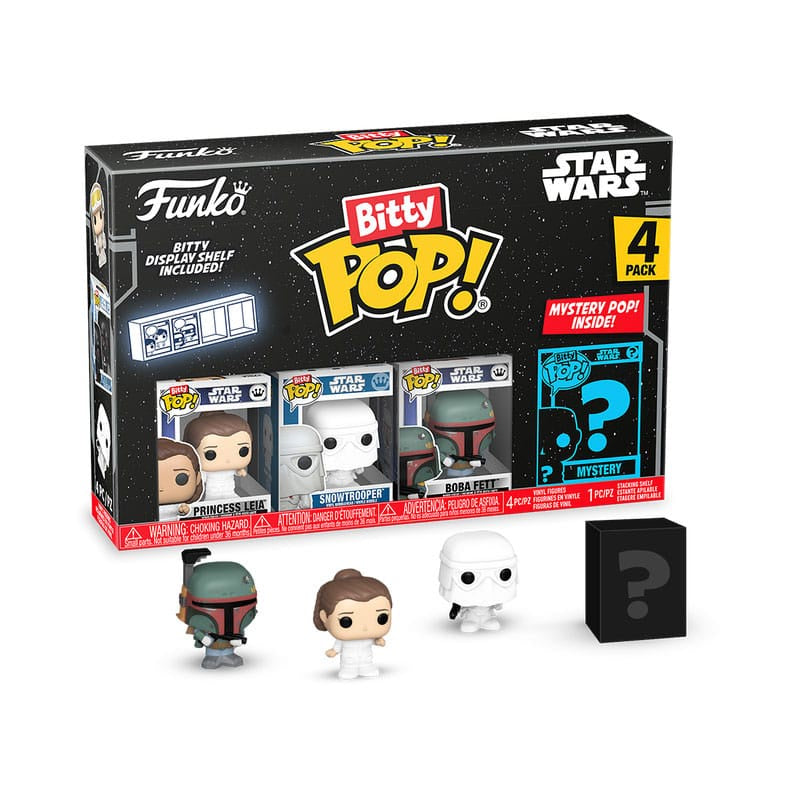 STAR WARS - Series 2 Leia Funko Bitty Pop! 4 Pack