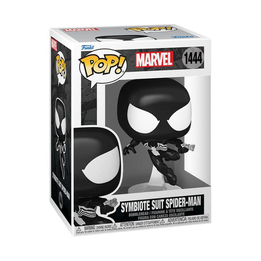 MARVEL - Symbiote Suit Spider-Man #1444 Funko Pop!