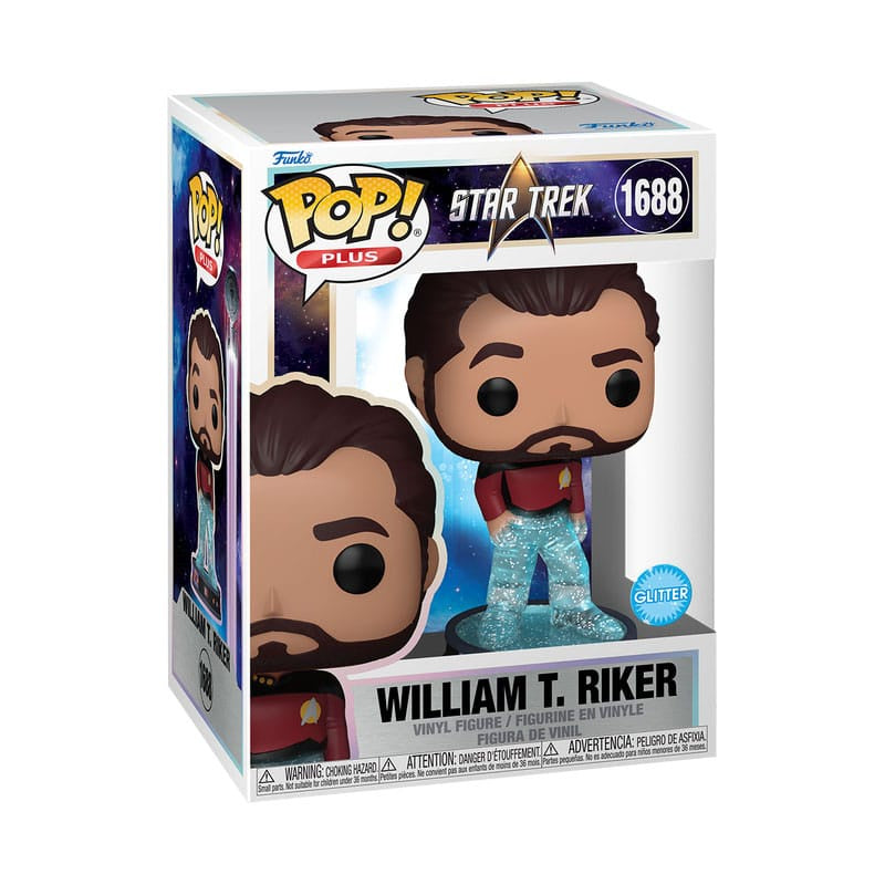 STAR TREK - William T. Riker (Glitter) #1688 Funko Pop!