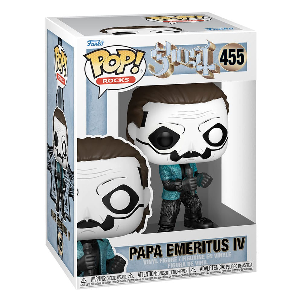 GHOST - Papa Emeritus IV (Glam) #455 Funko Pop!