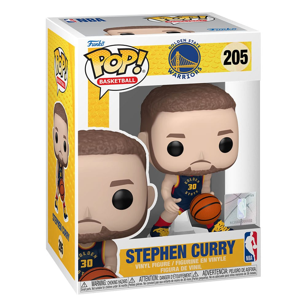 NBA : GOLDEN STATE WARRIORS - Stephen Curry #205 Funko Pop!