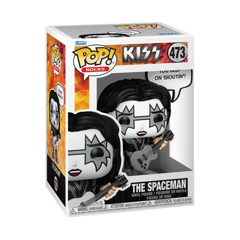 KISS - The Spaceman (R&R All Night) #473 Funko Pop!