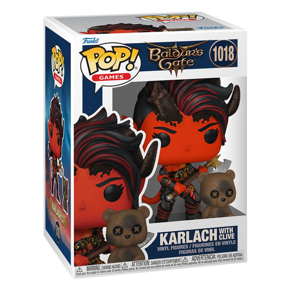 BALDUR'S GATE - Karlach W/ Clive #1018 Funko Pop!