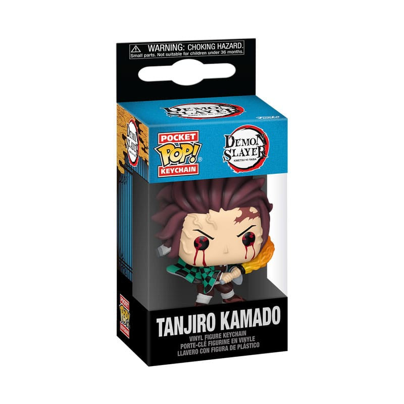 DEMON SLAYER - Tanjiro Kamado (Sun Breathing) Funko Pocket Pop! Keychain