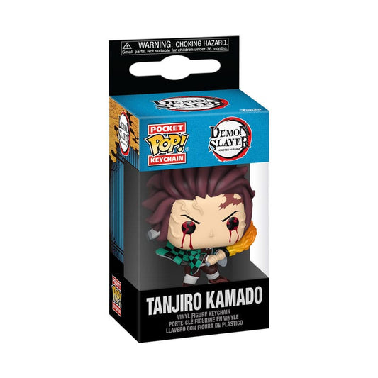 DEMON SLAYER - Tanjiro Kamado (Sun Breathing) Funko Pocket Pop! Keychain