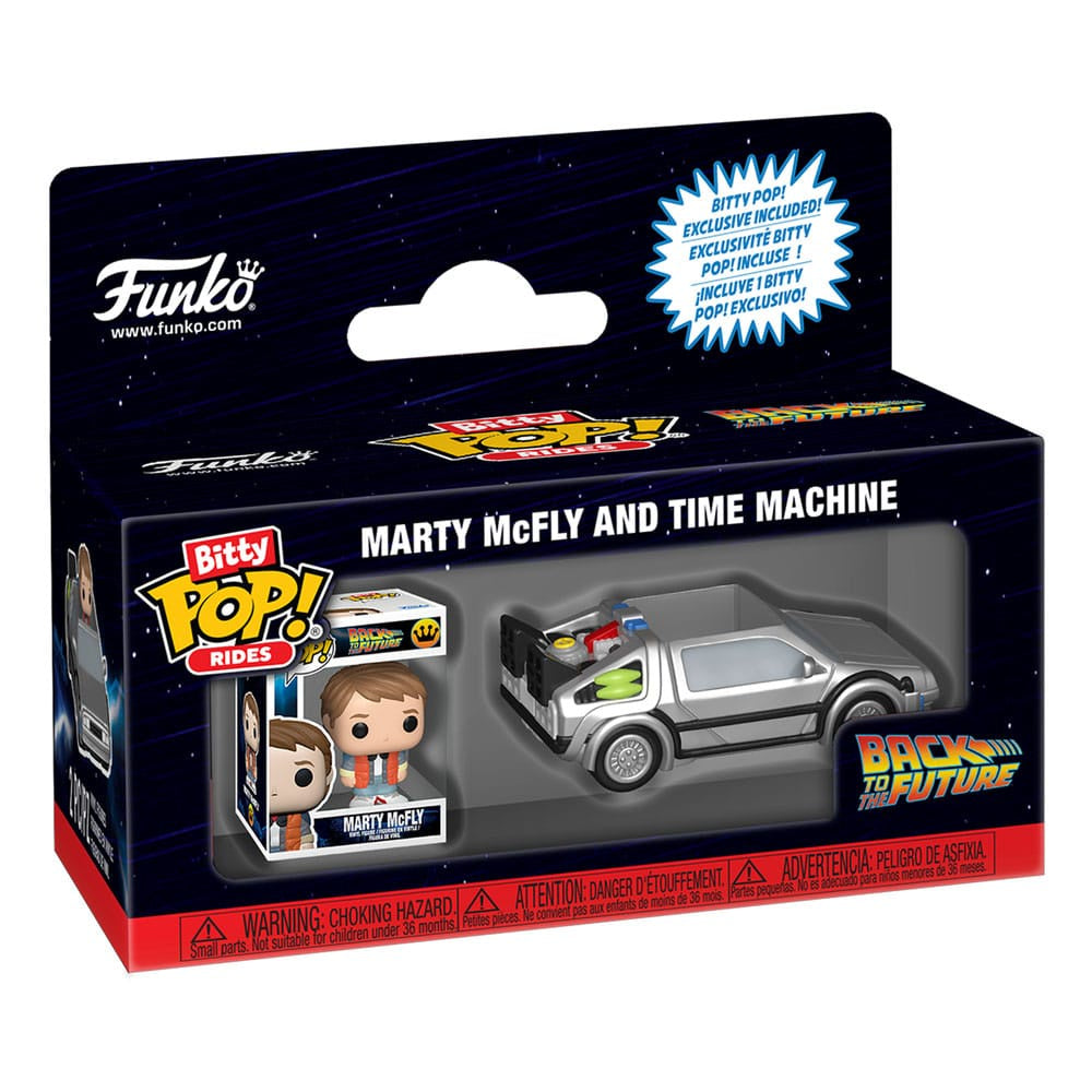 BACK TO THE FUTURE - Time Machine Funko Bitty Pop! Rides – Cool-Merch