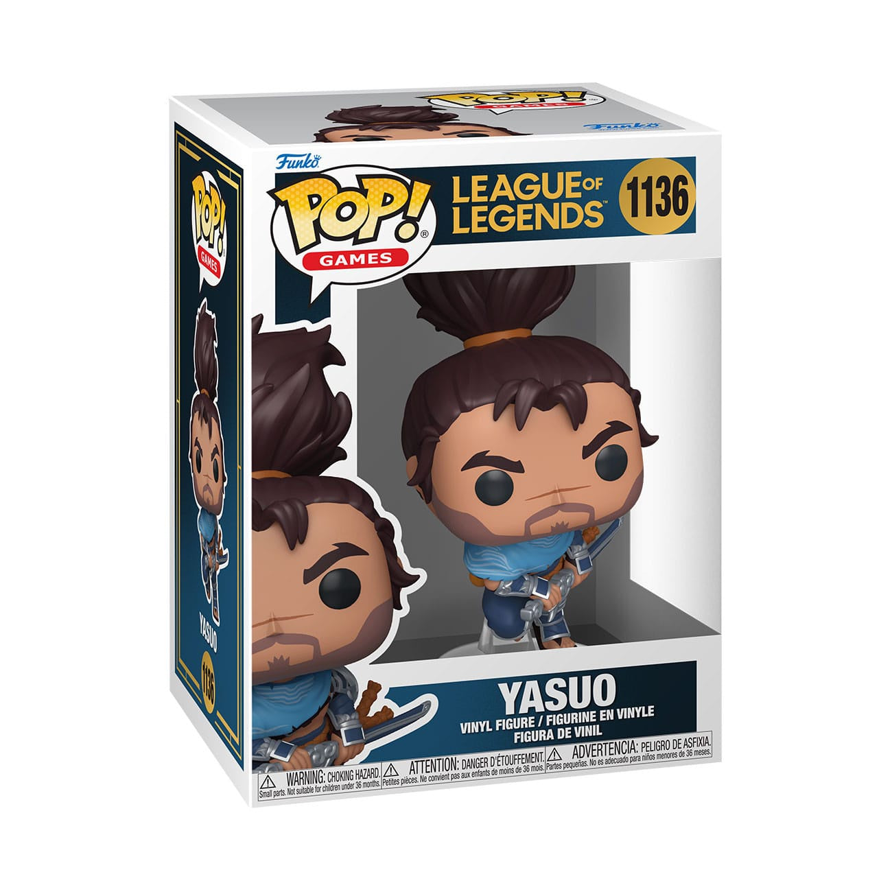 LEAGUE OF LEGENDS - Yasuo #1136 Funko Pop!