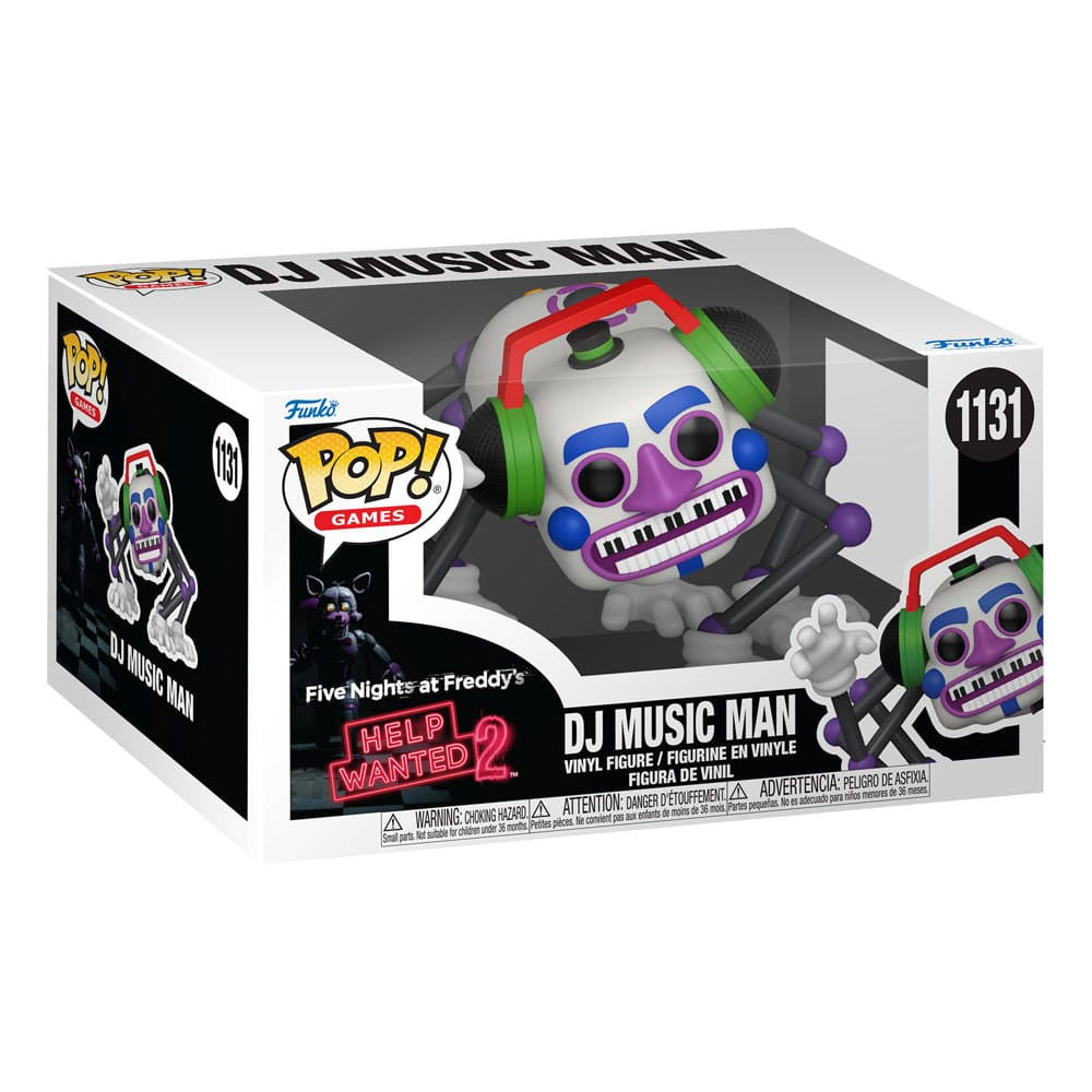 FIVE NIGHTS AT FREDDY'S : HELP WANTED 2 - DJ Music Man #1131 Funko Pop!