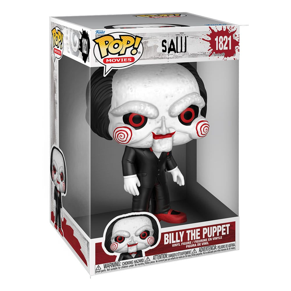 SAW - Billy The Puppet #1821 Jumbo Funko Pop!