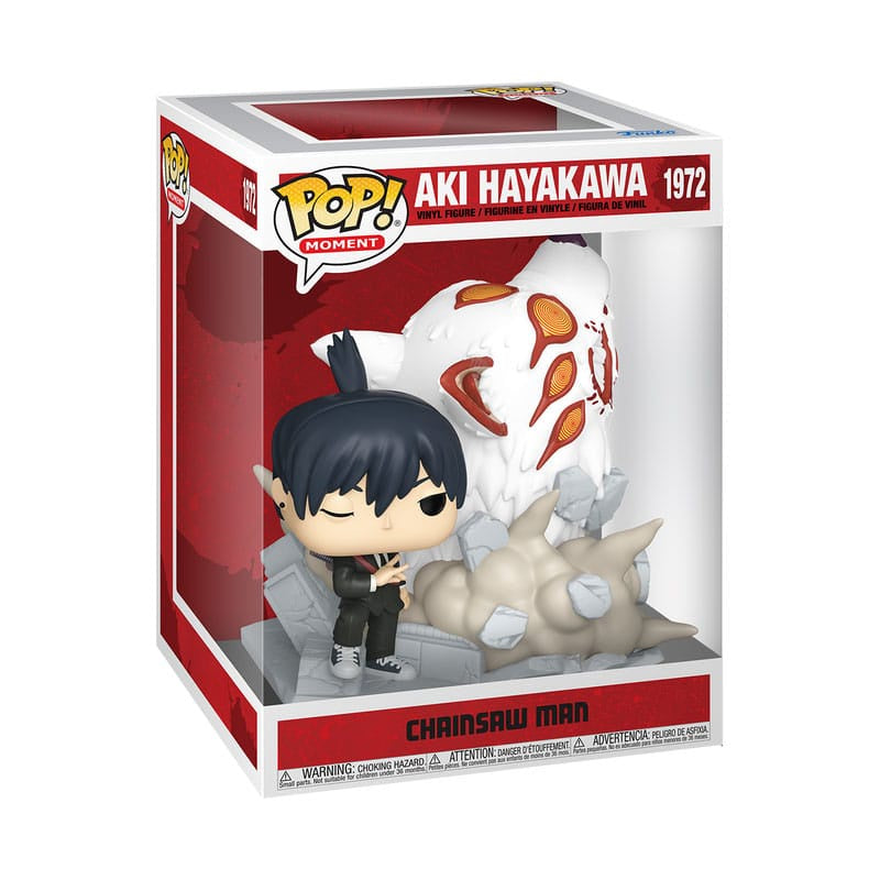 CHAINSAW MAN - Aki Hayakawa with Fox Devil #1972 Funko Pop! Moments