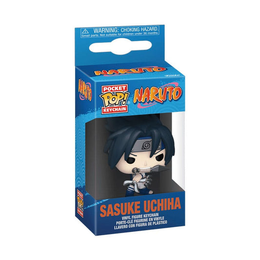 NARUTO SHIPPUDEN - Sasuke Funko Pocket Pop! Keychain