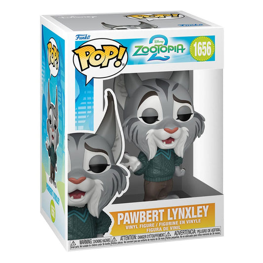 DISNEY : ZOOTOPIA 2 - Pawbert Lynxley #1656 Funko Pop!