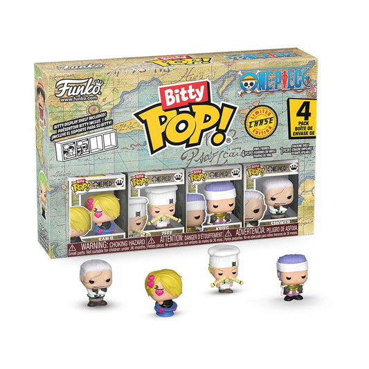 ONE PIECE - Sanji Bitty Funko Pop! 4-Pack