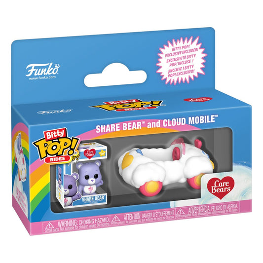 CARE BEARS - Share Bear & Cloud Mobile Funko Bitty Pop! Rides